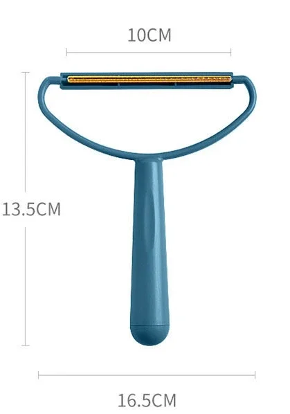 Herramienta de tejer para abrigo de alfombra, agente de depilación Manual, abrigo de lana, ropa, depilación lateral, cepillo de afeitar portátil para pelo de mascotas, 1 Uds. - imagen 5