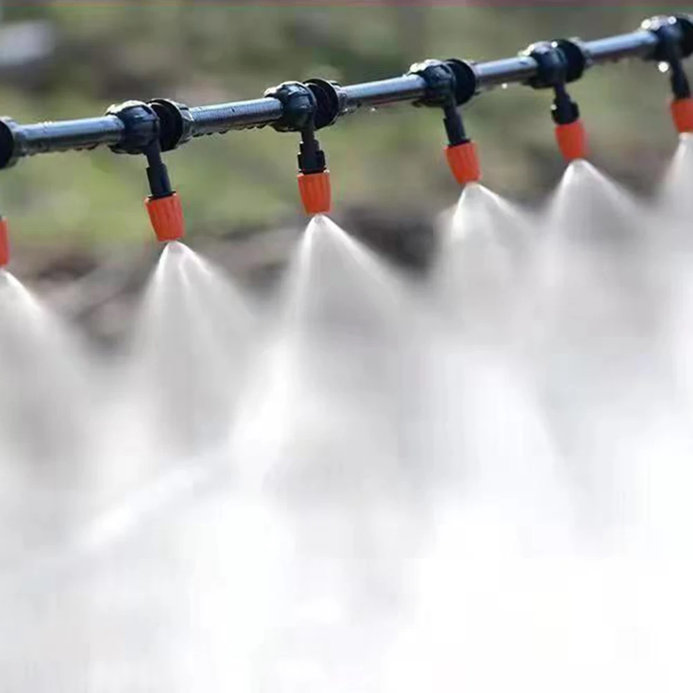 Pulverizador de gotero de nebulización con boquilla de 20 piezas, sistema de riego por goteo Micro automático, aspersor atomizador ajustable, herramientas de agua para agricultura - imagen 3