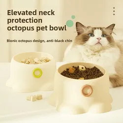 Bol Antivuelco Obliquo para Gatos y Perros – Gran Capacidad