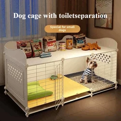 Jaula para cachorros y perros pequeños con red de hierro