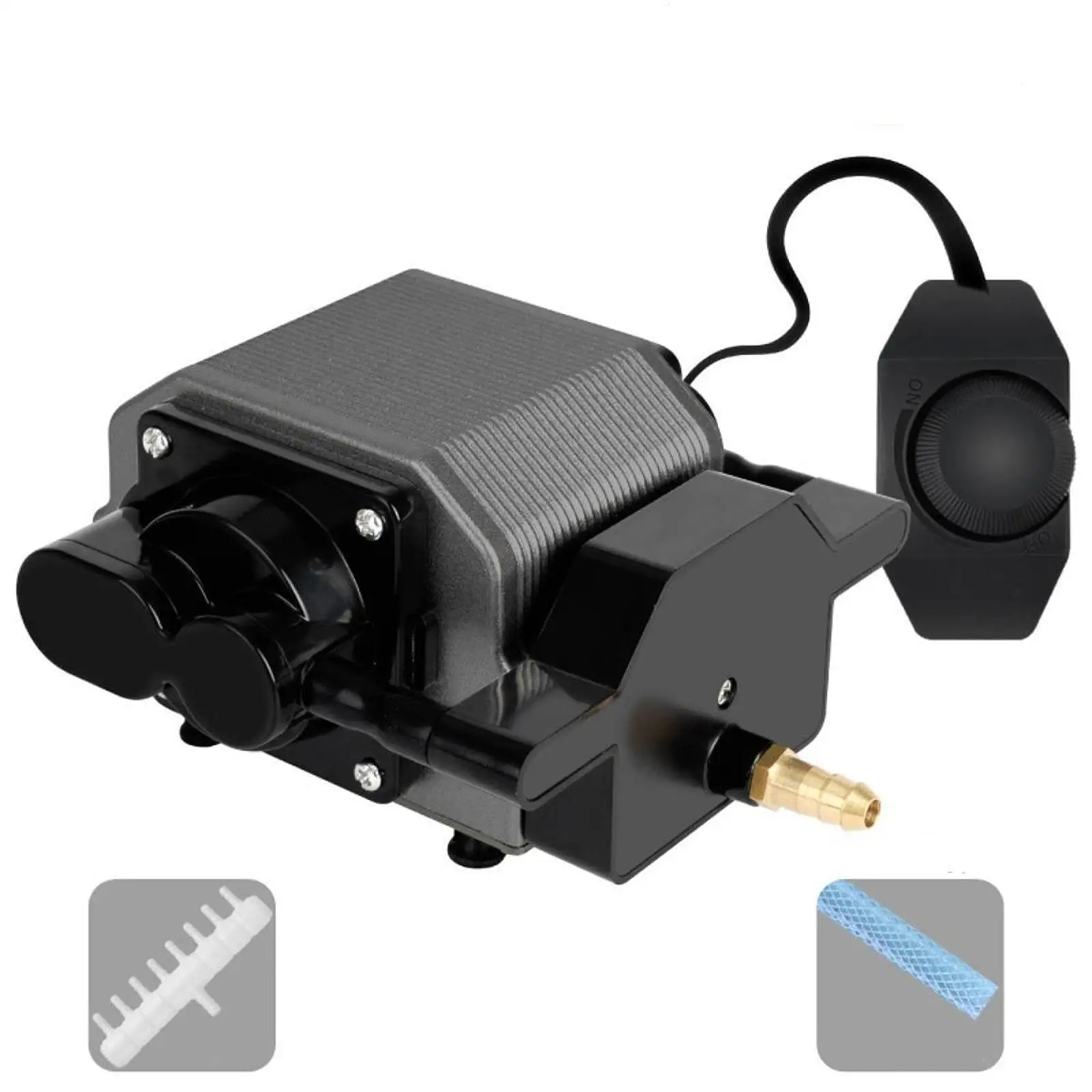 Aquarium Air Pump Portable Powerful Air Pump for Aquaculture Waste Treatment