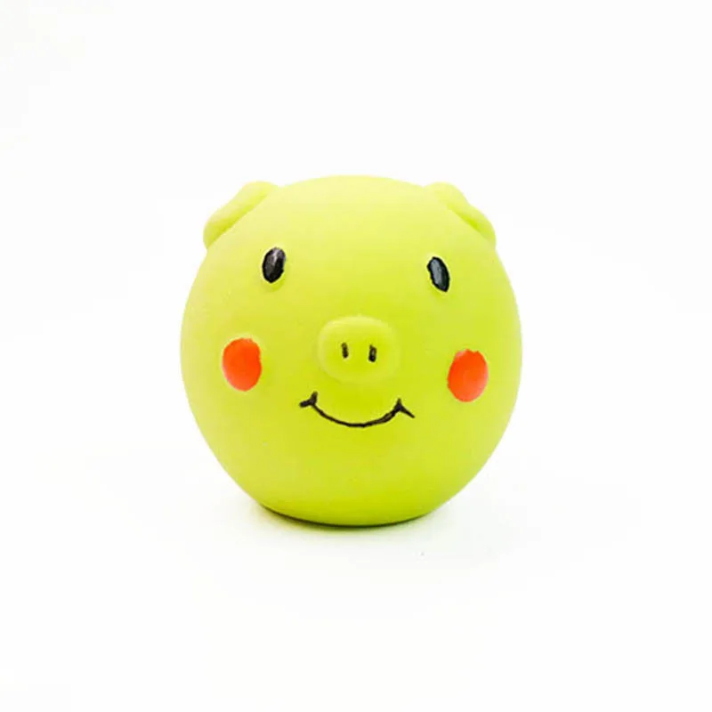 Pelota masticable resistente diseño cerdo