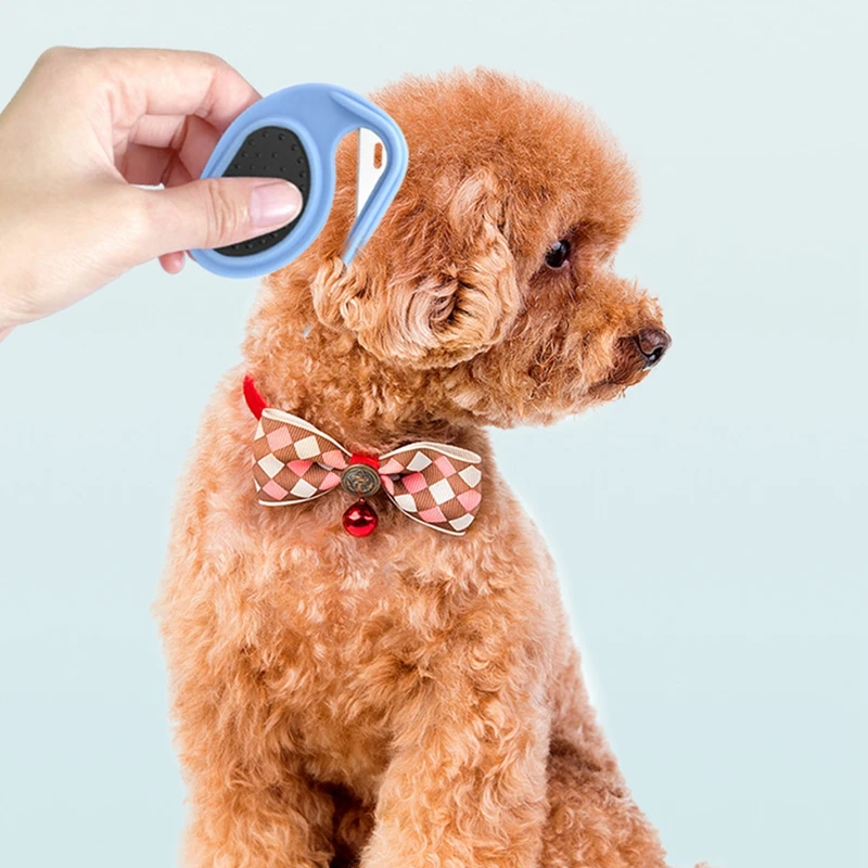 Peine para perros y mascotas, cepillo de depilación para perros, cuchillo para desnudos, accesorios para mascotas, 1 unidad, nuevo - imagen 2