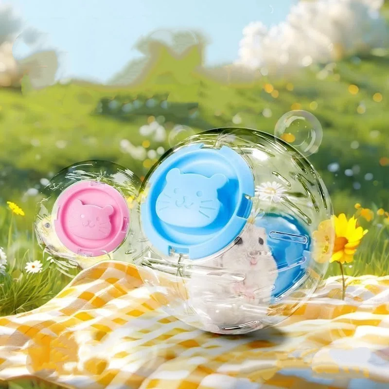 Pelota de ejercicio transparente para roedores - imagen 3