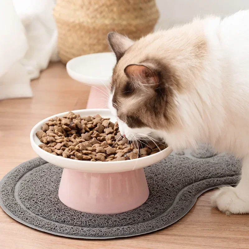 Cuencos para perros y mascotas, cuenco de comida, plato de agua para perros, alimentador para gatos y gatos, cuenco de cerámica para gatitos y gatos, accesorios para platos alimentadores, plato para mascotas - imagen 4