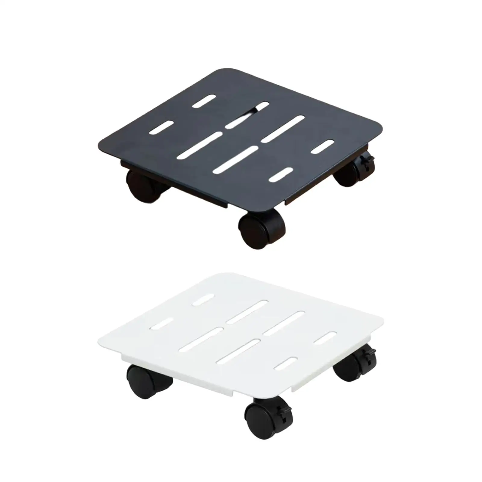 Soporte para plantas con ruedas, práctico soporte para plantas móvil con ruedas, movimiento de plantas en maceta para patio, apartamento, balcón y oficina - imagen 3