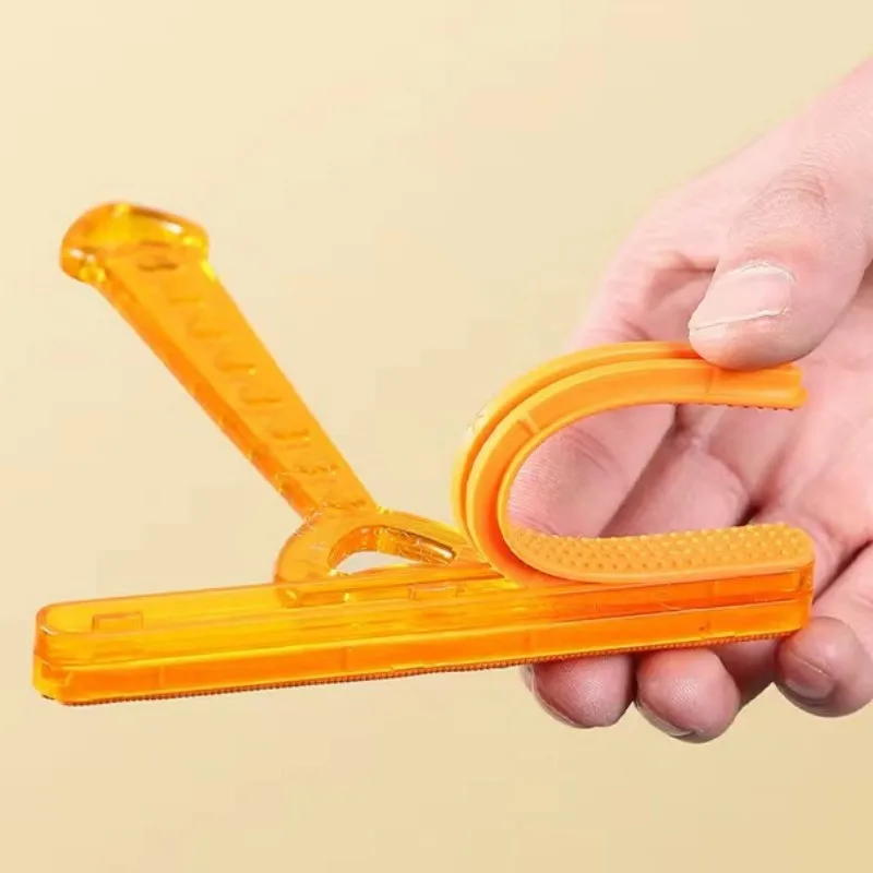 Cepillo removedor de pelo de mascotas para gatos, doble cara, recolector de lana, afeitadora portátil, raspador de pelo, productos para mascotas - imagen 5