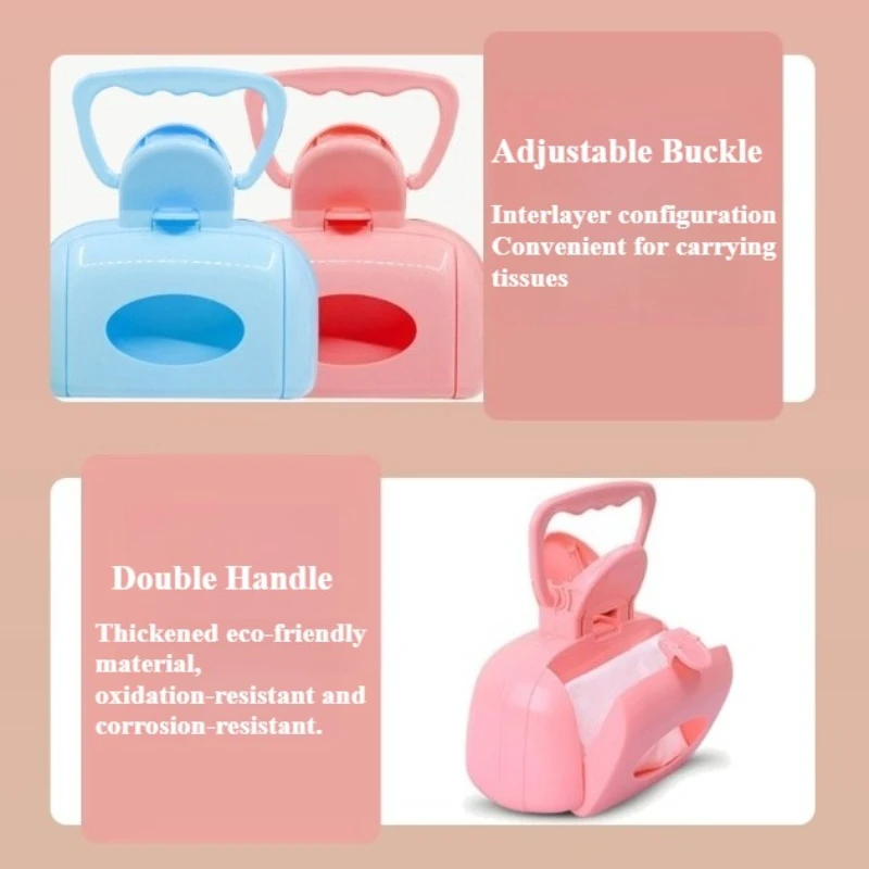 Recogedor portátil de excrementos para mascotas, recogedor de residuos para perros con abrazadera, limpiador de viaje duradero para limpieza de patatas fritas de gatos al aire libre - imagen 4