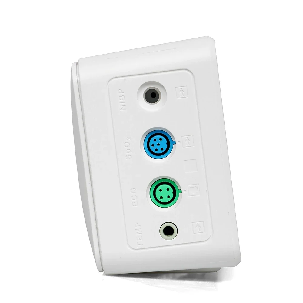 Monitor de transferencia de pacientes con pantalla táctil a Color de 5,5 ", 6 parámetros, ECG RESP SpO2 NIBP TEMP, Software de monitoreo de signos vitales, aplicación Me2 - imagen 3