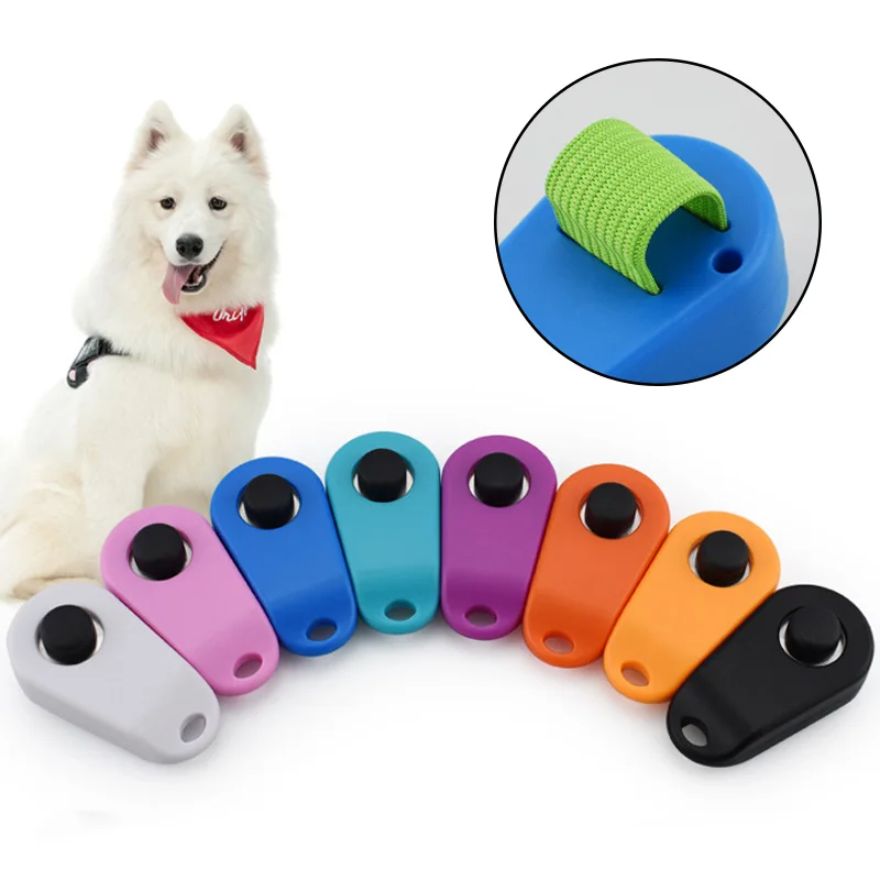 Clicker portátil para entrenamiento de perros, herramienta de ayuda para obediencia con correa para la muñeca para un comportamiento efectivo de mascotas y un entrenamiento con guía de sonido - imagen 3