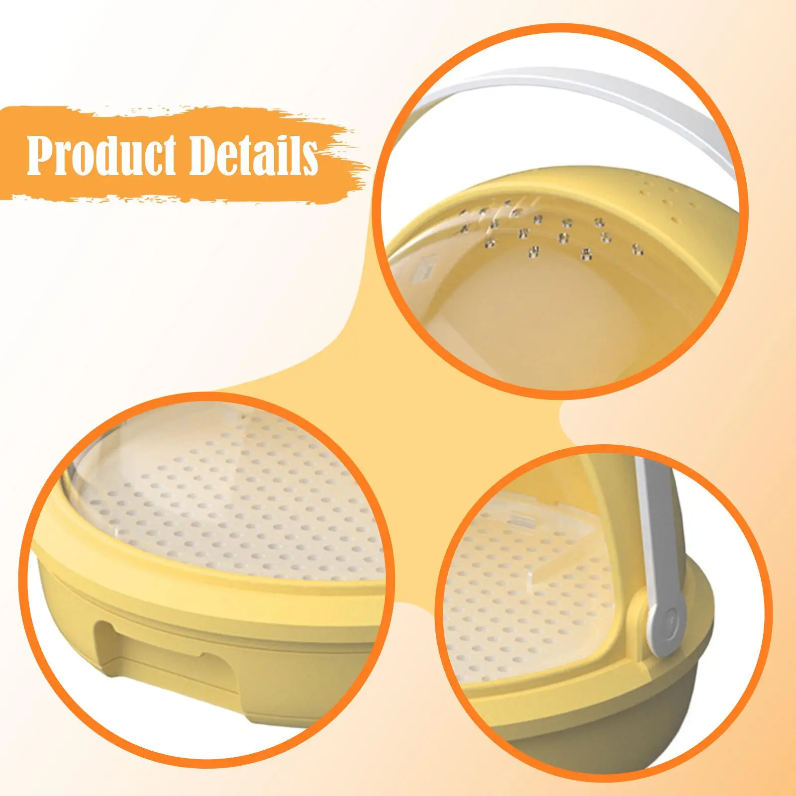 Silkworm Breeding Box Versatile Sturdy Boys Ventilated Holes Learning Feeding Box