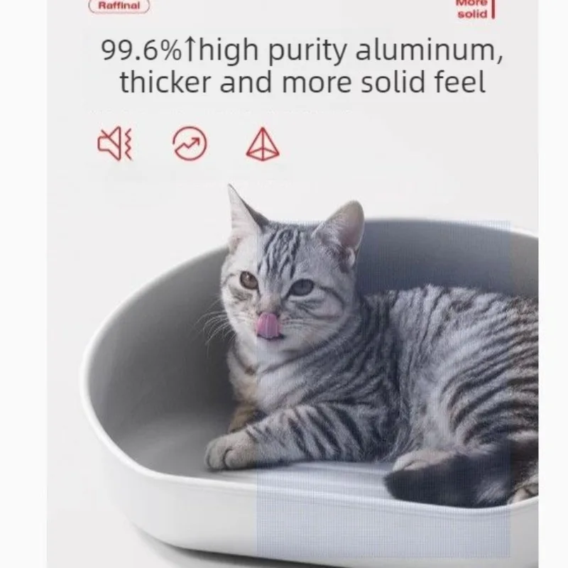 Cama refrescante de aluminio para gatos, ideal verano en casa - imagen 5