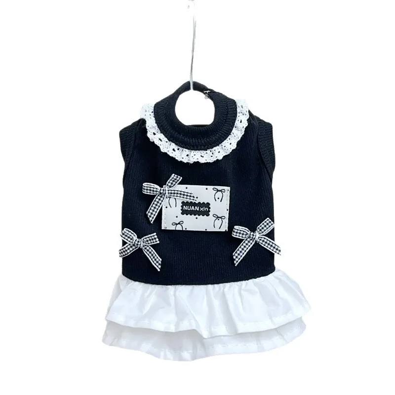 Vestido de primavera con encaje para gatos y perros – estilo princesa - imagen 2