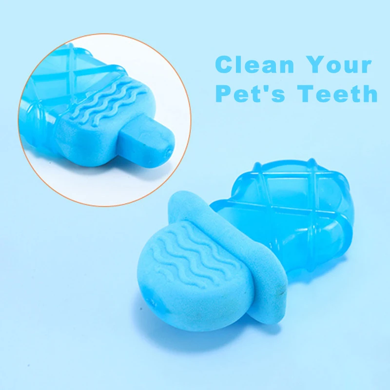 Juguete interactivo resistente a las mordeduras para perros, juguetes para masticar, varios estilos, refrigeración para mascotas, Limpieza de dientes divertida para cachorros - imagen 4