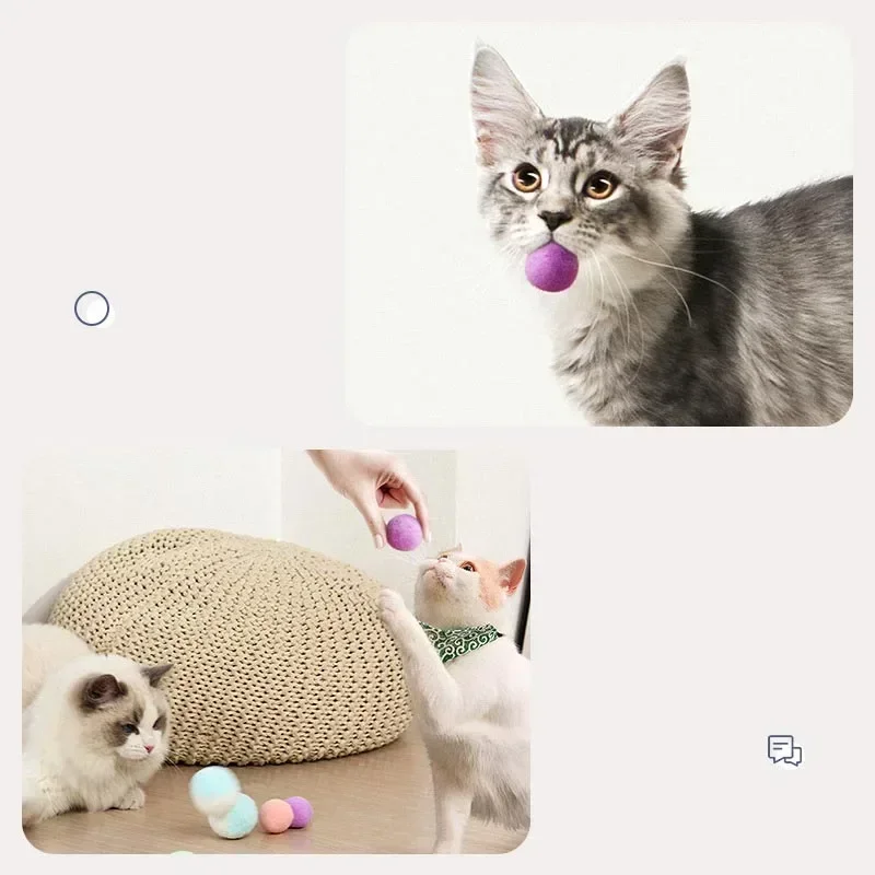 Juguete interactivo de fieltro para gatos y perros - imagen 5