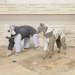 Abrigo térmico ligero de algodón para perros – Chaqueta cálida