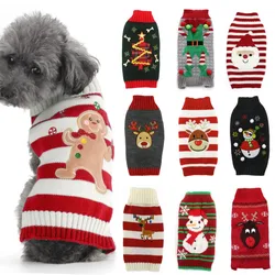 Suéternavidad con rayas para perro Chihuahua