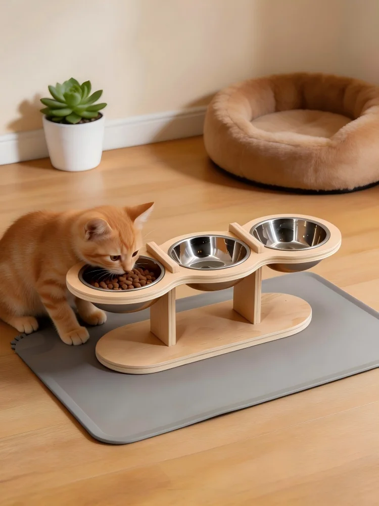 Juego de platos y tazones para gatos – Accesorios esenciales - imagen 4