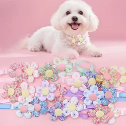 Lazo floral para perros y gatos pequeños – Accesorio de verano