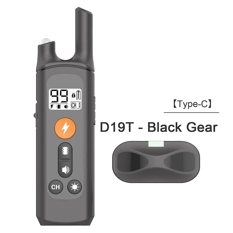 Collar de adiestramiento eléctrico para perros, dispositivo de descarga eléctrica recargable con control remoto de 800m, para dejar de ladrar, accesorios para perros - imagen 3