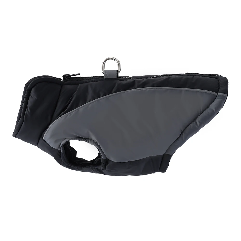 Chaleco impermeable para mascotas, abrigo para invierno, chaqueta cálida para perros pequeños Meidum, trajes reflectantes para cachorros con anillo en D, ropa para Chihuahua - imagen 3