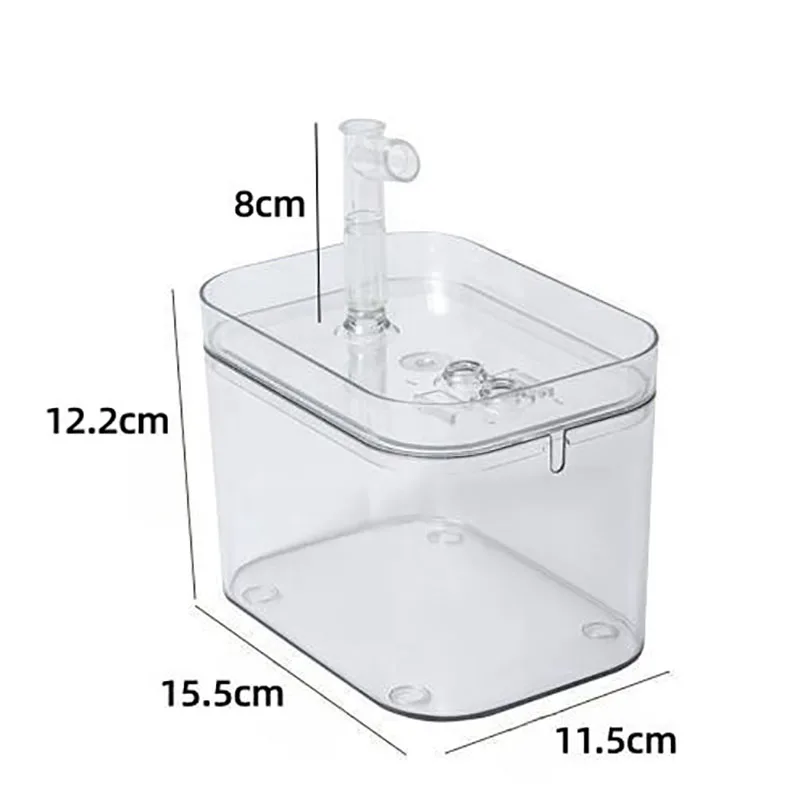 Fuente de agua con filtro de recirculación automática para gatos, dispensador de agua para perros, tazón de bebida silencioso eléctrico para gatos, bebedero para perros, suministros para mascotas, EU/US/USB - imagen 4