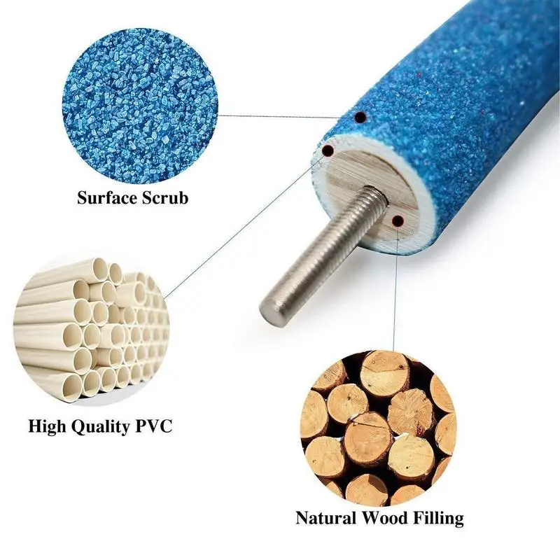 Soporte de ducha para pájaros, barra de juego para loros, jaula de pájaros, palos de garra de juguete, varilla de lijado, accesorios para pájaros amorosos - imagen 2