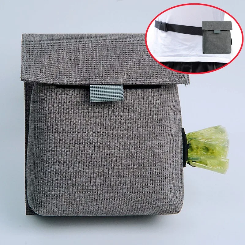 Dispensador de bolsas para excrementos de perros, bolsas de aperitivos para entrenamiento para perros, soporte para bolsas para excrementos de perros que caminan, bolsas de almacenamiento manos libres para entrenamiento de mascotas