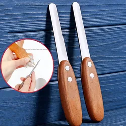 Cortauñas para perros mango madera lima acero inoxidable
