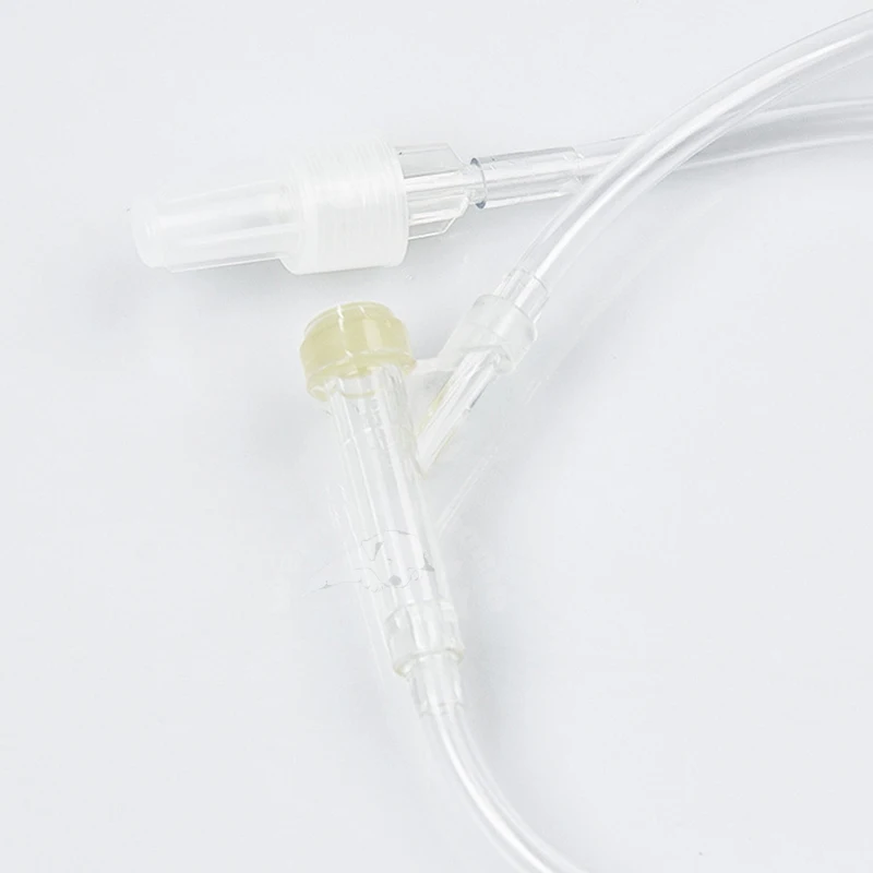 Tubo de extensión de infusión con regulador de flujo IV con microregulador, tubo de extensión de flujo de precisión, consumibles médicos - imagen 4