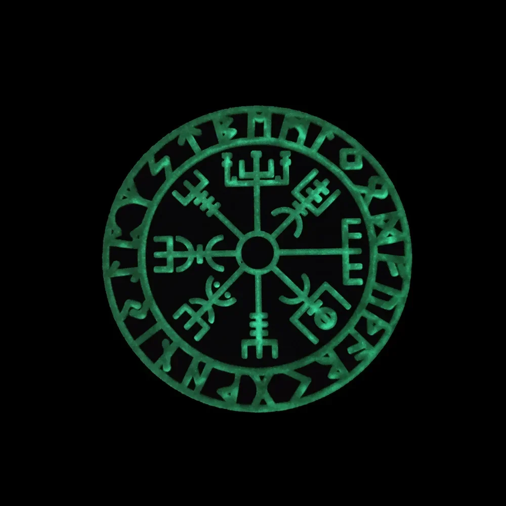 Parche de PVC con símbolo vikingo para brazalete, aplique de insignia, adorno, parches tácticos militares con gancho y bucle - imagen 5