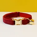 cat collar(velvet07)