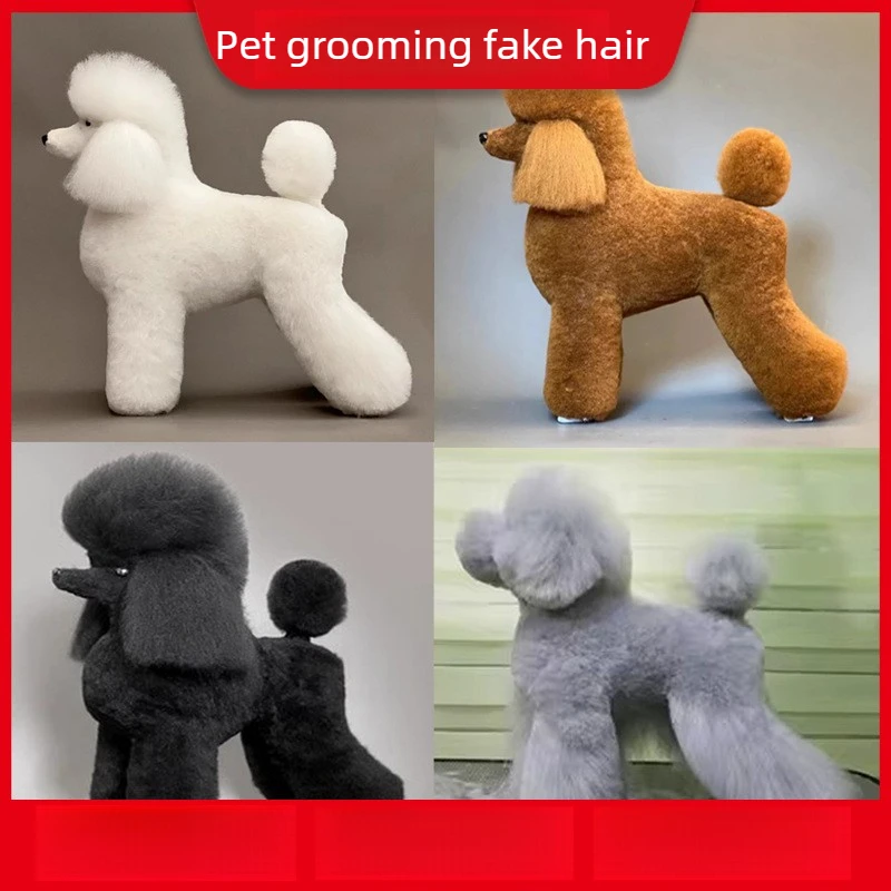 Maniquí entrenamiento peluquería canina con pelo Teddy Poodle - imagen 5