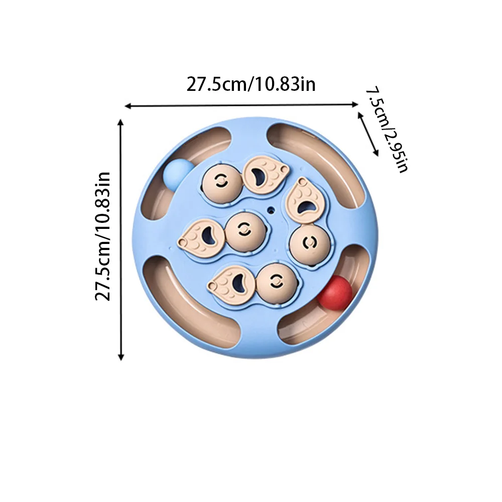 Juguete rompecabezas para gatos, juguete interactivo de alimentación para aliviar el aburrimiento, juguete para mascotas de estimulación mental, enriquecimiento y alimentación de gatitos - imagen 5