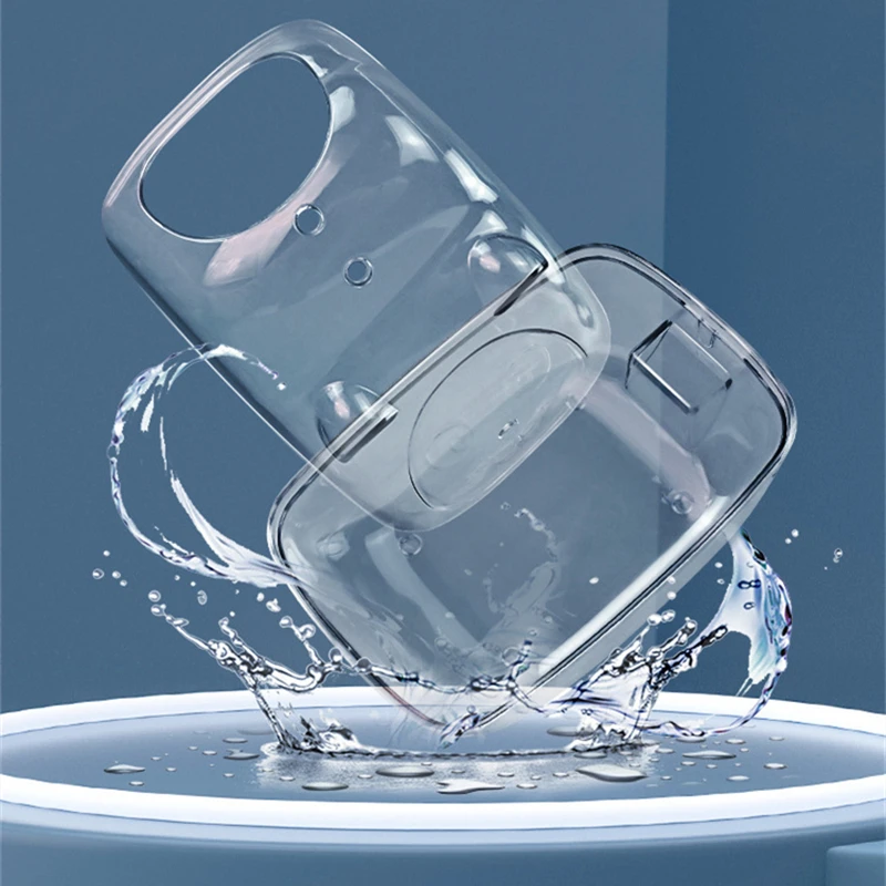 Caja transparente para baño de hámster, jaula de baño para mascotas, baño, arena, casa de juguetes, suministro para mascotas pequeñas, accesorios - imagen 5