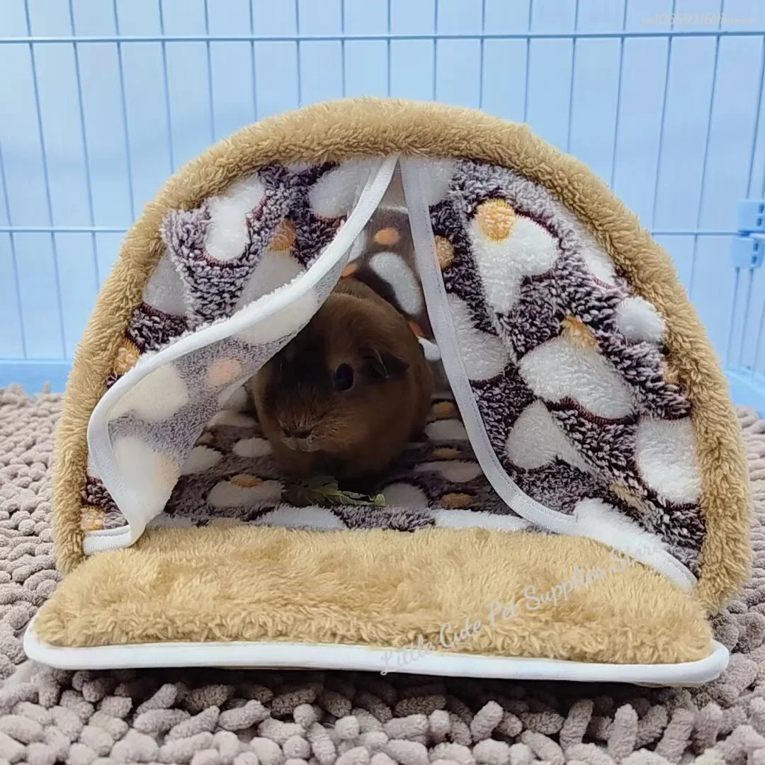 Hamaca de algodón cálida para hámster y hurón – Animales pequeños - imagen 4