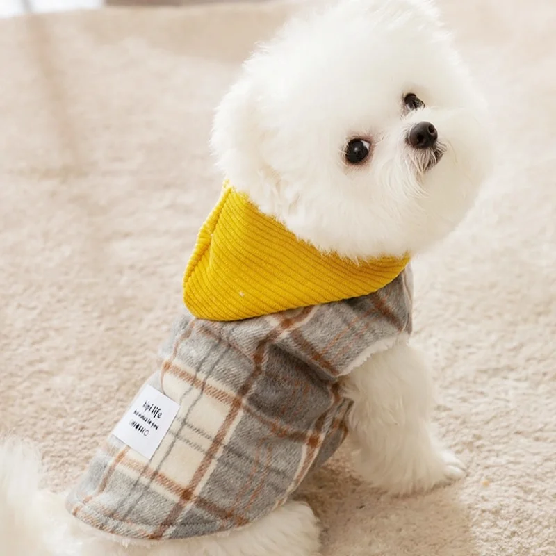 Abrigo para perros y gatos, ropa para perros, sudaderas con capucha, disfraces cálidos para cachorros, chaleco para gatos a la moda, chaqueta, abrigo para gatos de invierno, sudaderas con capucha, ropa para perros Chihuahua - imagen 2