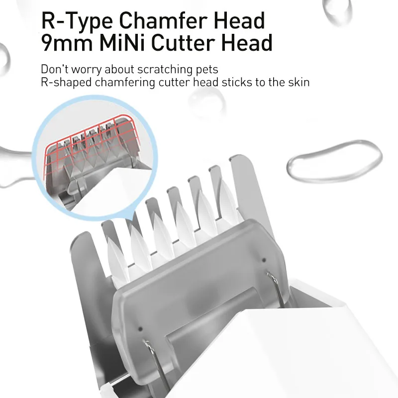 ROJECO cortadora de pelo profesional para perros, Afeitadora eléctrica para pies de mascotas - imagen 3