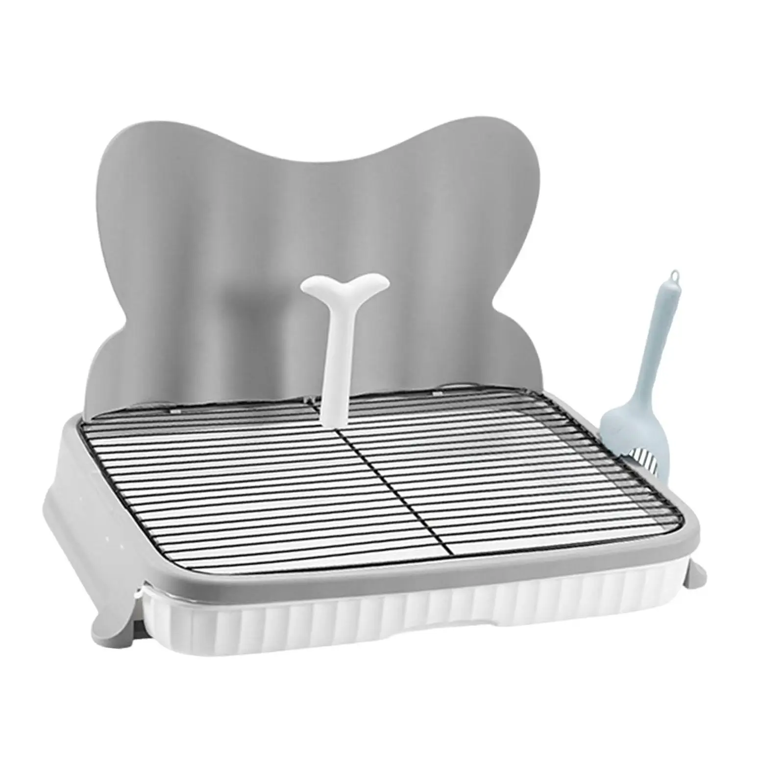 Dog Toilet Sturdy Urine Pad Training Tool Waterproof Fast Cleaning with Splash