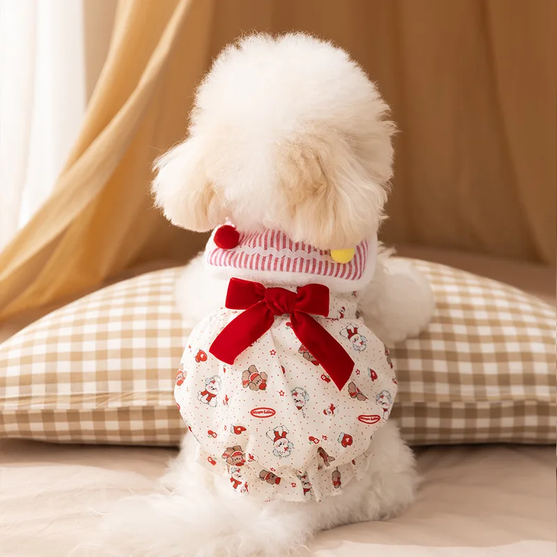 Sudadera forro polar para gato y perro con estampado calabaza - imagen 3
