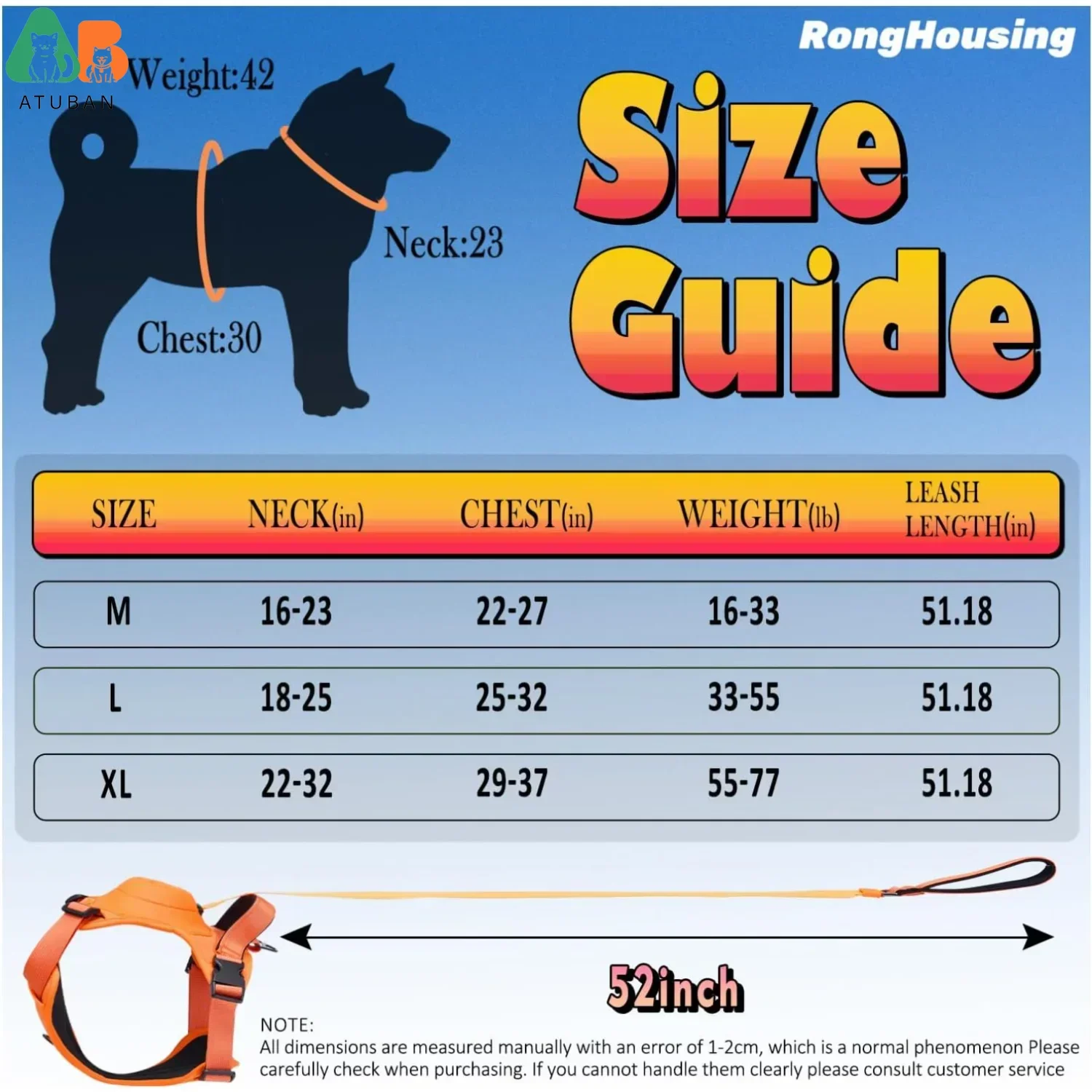 Juego de arnés para perros y correa retráctil todo en uno. Impacto antiexplosión automático, cuerda flexible, antitorsión. Ajustable Transpirable - imagen 2