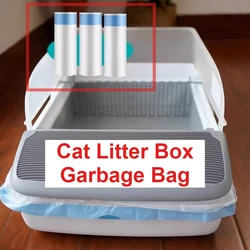 Caja automática para arenero de gatos y bolsas de basura con cordón
