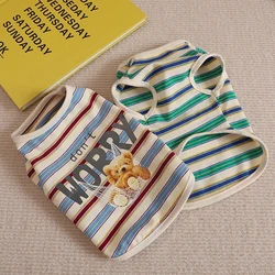 Chaleco clásico a rayas para Chihuahua – Ropa transpirable de verano