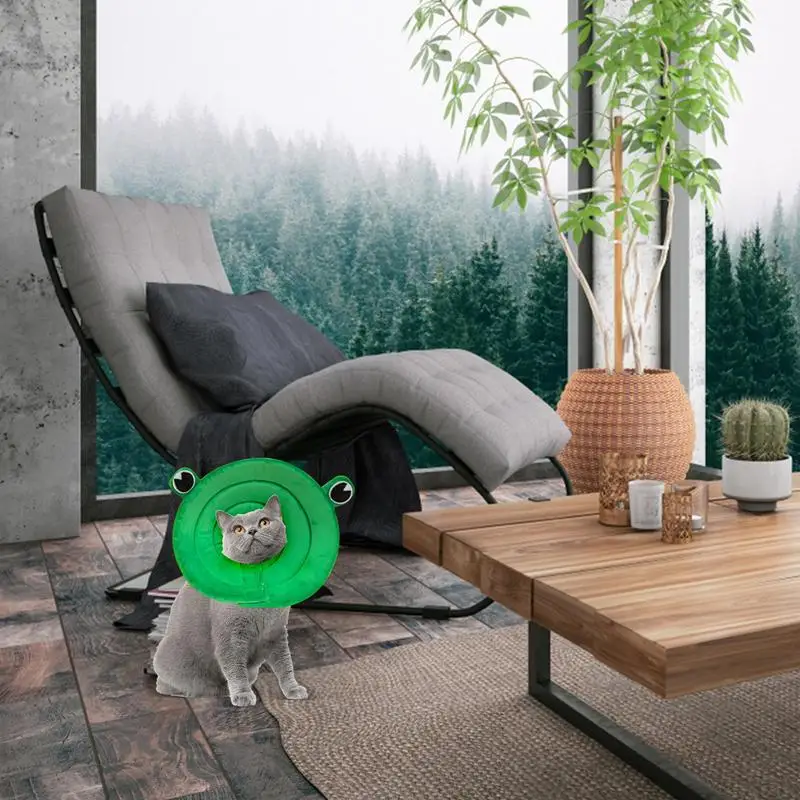 Collares y conos de recuperación para perros, cono de recuperación suave para perros, Collar isabelino antipérdida, cuello ajustable, protector de Donut para mascotas - imagen 4