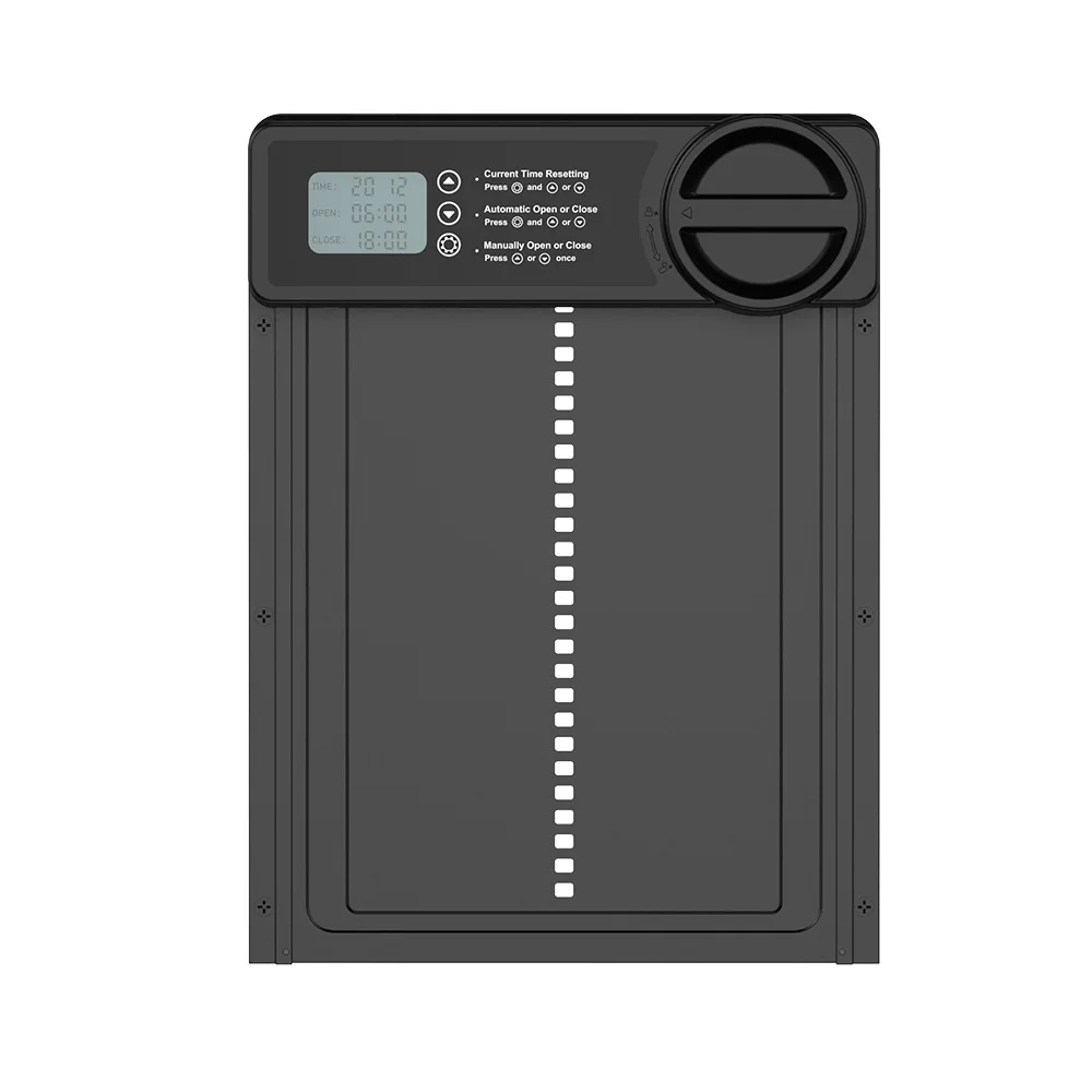 Puerta automática solar para gallinero con temporizador y sensor de luz - imagen 5