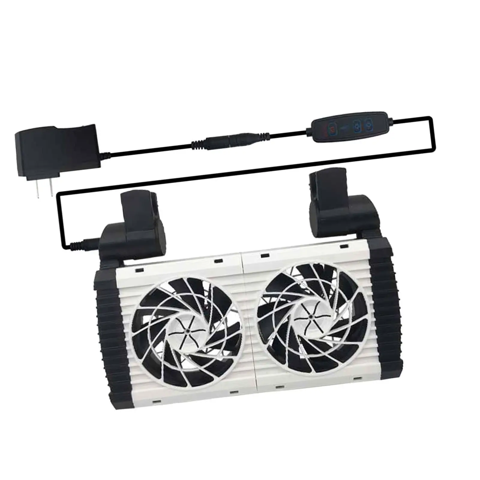 Fish Tank Chiller Adjustable Fish Tank Cold Wind Chiller Tank Cooling Fan for Freshwater