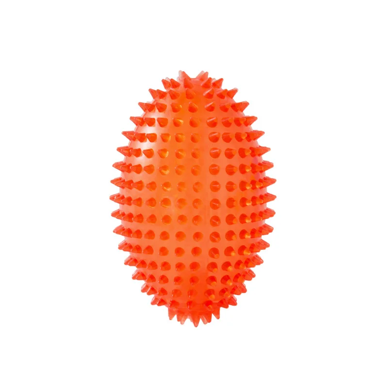 Juguete dental para perros – Bola chirriante resistente de oliva - imagen 4