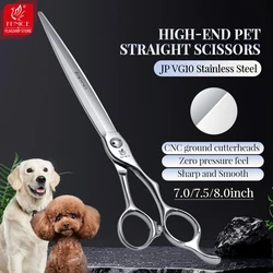 Tijeras profesionales VG10 de peluquería canina – Acero japonés de alta gama