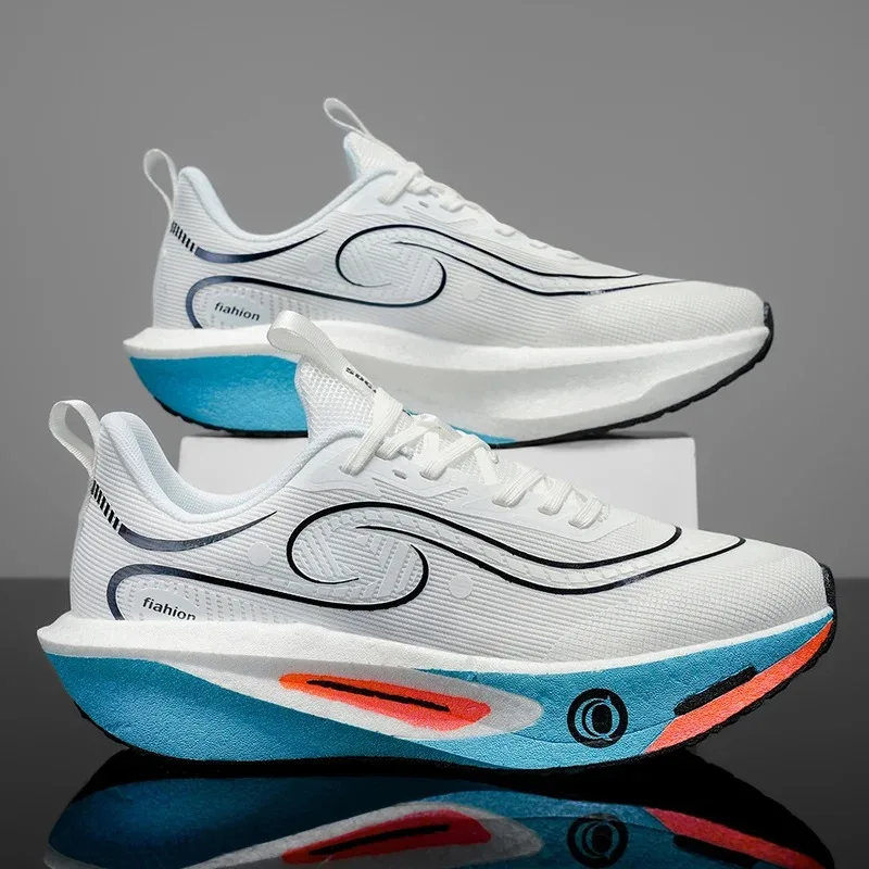 Zapatillas de deporte antideslizantes transpirables para hombres y mujeres: ligeras, con suela suave, cómodas e informales