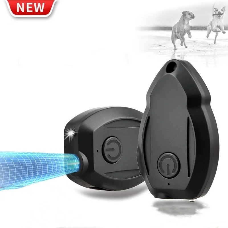 Mini repelente electrónico disuasorio para perros, repelente ultrasónico para perros con LED efectivo para perros, dispositivo de entrenamiento antiladridos, 1 Uds.